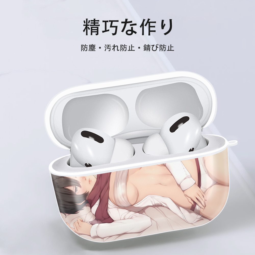 進撃の巨人 Attack on Titan 【AirPods Pro用】ハードシェル保護ケース 耐衝撃・防指紋・カラビナ付き商品仕様