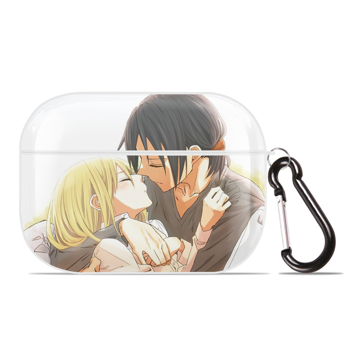 （画像用） 進撃の巨人 Attack on Titan 【AirPods Pro用】ハードシェル保護ケース 耐衝撃・防指紋・カラビナ付き商品仕様