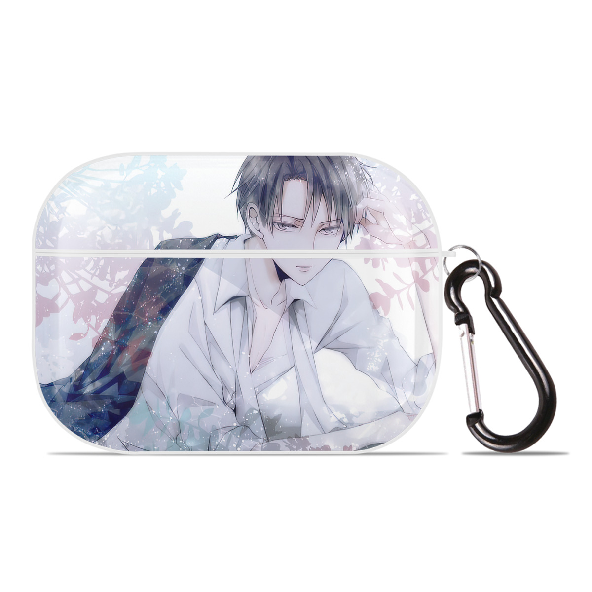 （画像用） 進撃の巨人 Attack on Titan 【AirPods Pro用】ハードシェル保護ケース 耐衝撃・防指紋・カラビナ付き商品仕様