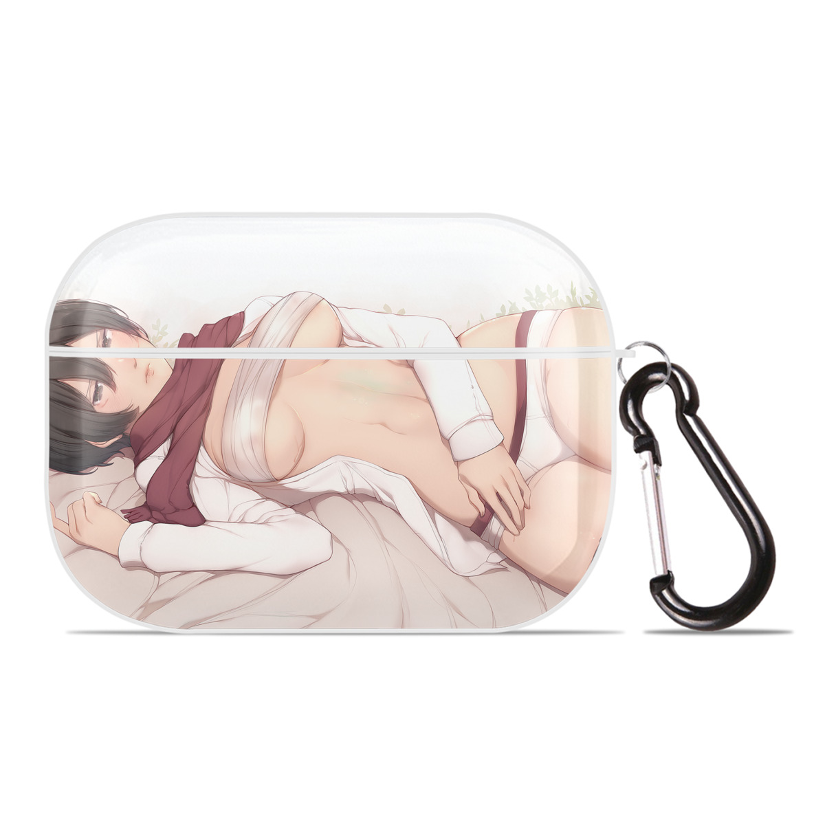 （画像用） 進撃の巨人 Attack on Titan 【AirPods Pro用】ハードシェル保護ケース 耐衝撃・防指紋・カラビナ付き商品仕様