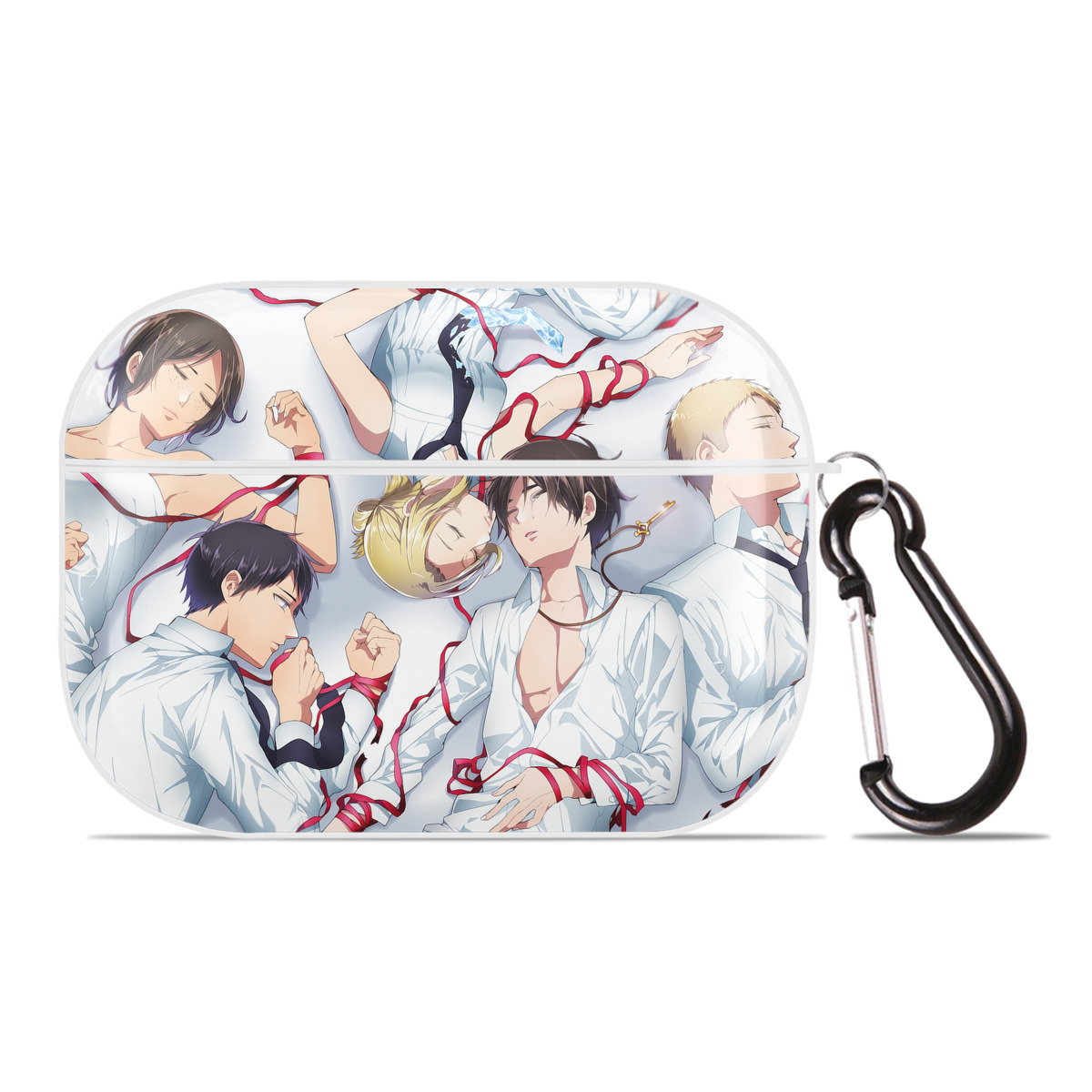 （画像用） 進撃の巨人 Attack on Titan 【AirPods Pro用】ハードシェル保護ケース 耐衝撃・防指紋・カラビナ付き商品仕様