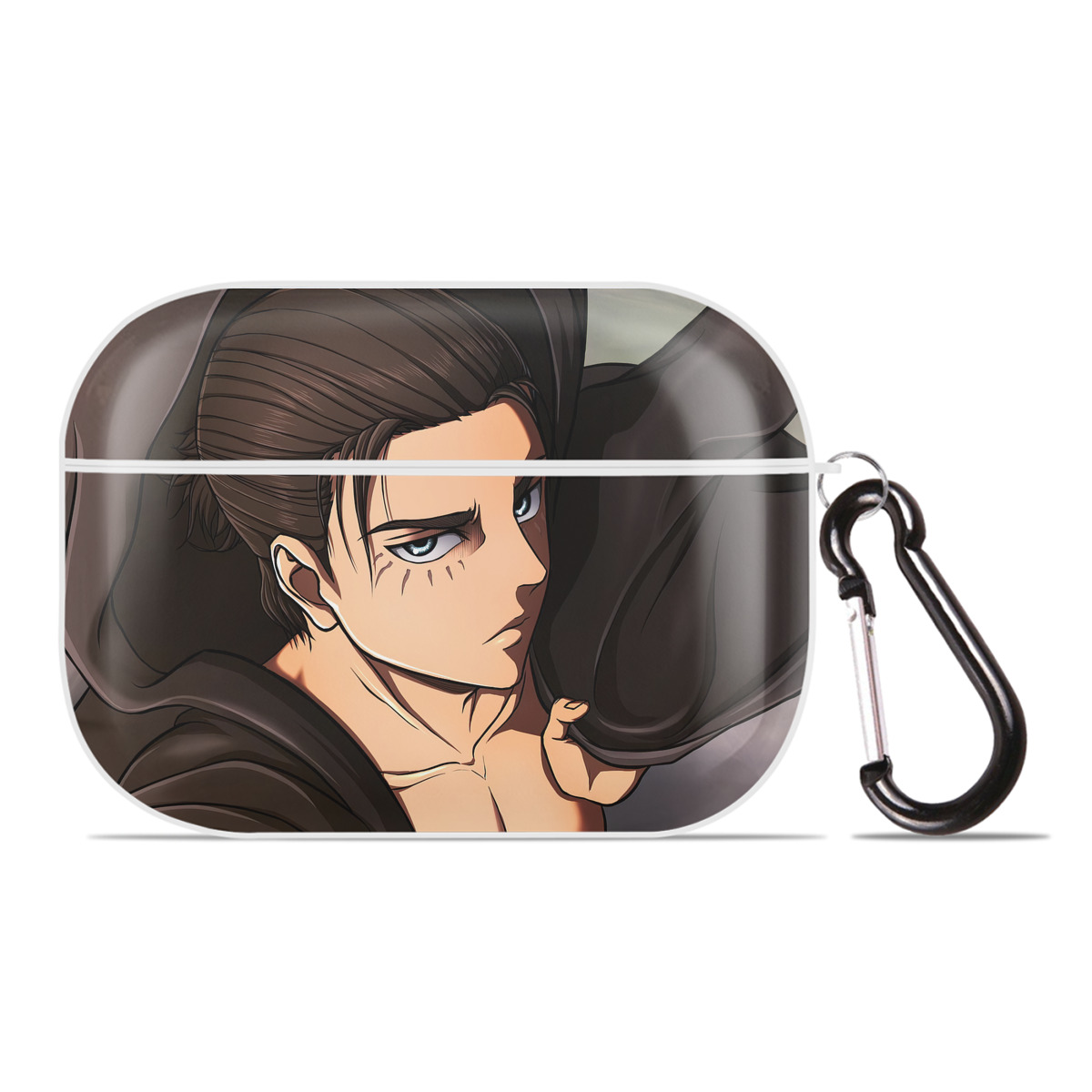 （画像用） 進撃の巨人 Attack on Titan 【AirPods Pro用】ハードシェル保護ケース 耐衝撃・防指紋・カラビナ付き商品仕様
