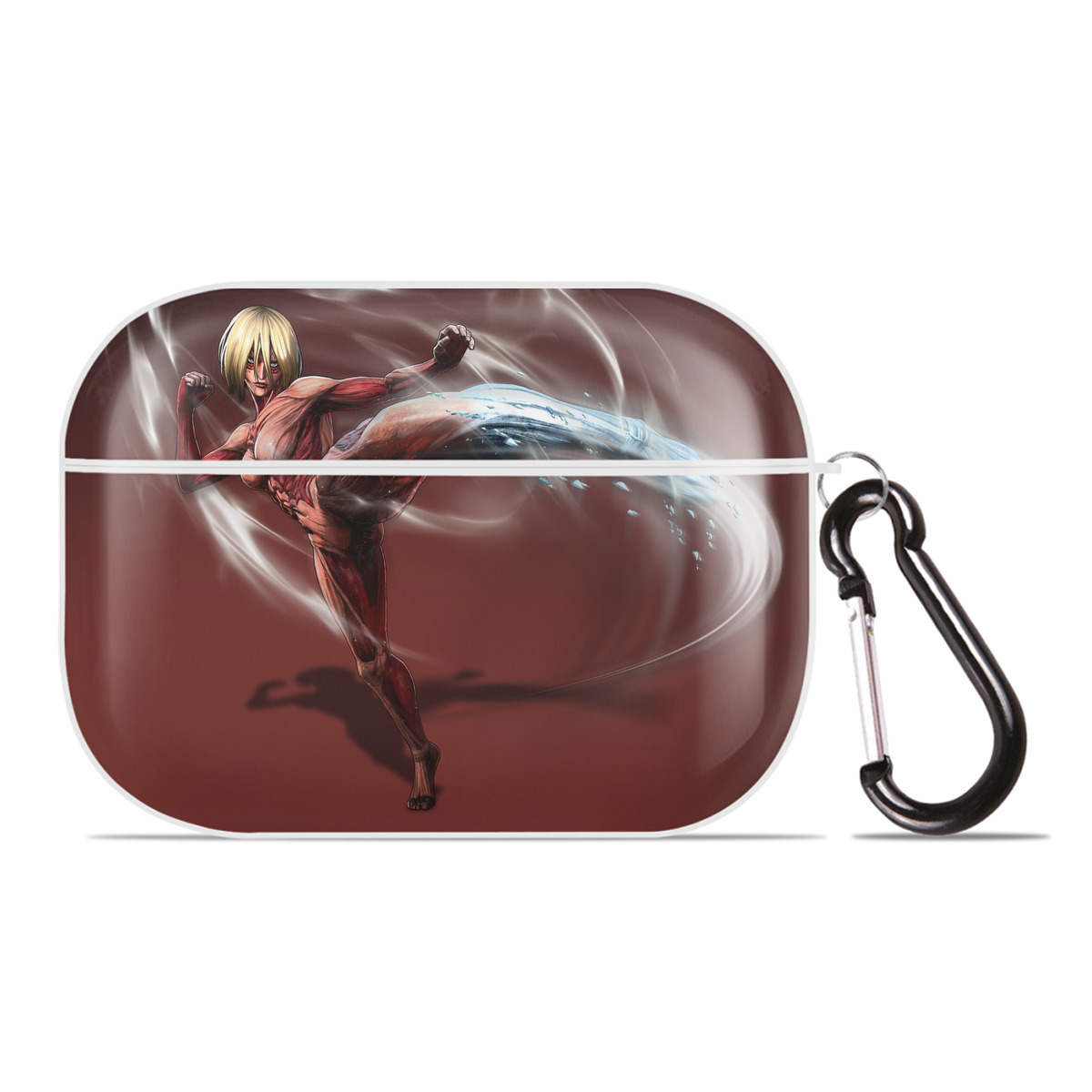（画像用） 進撃の巨人 Attack on Titan 【AirPods Pro用】ハードシェル保護ケース 耐衝撃・防指紋・カラビナ付き商品仕様