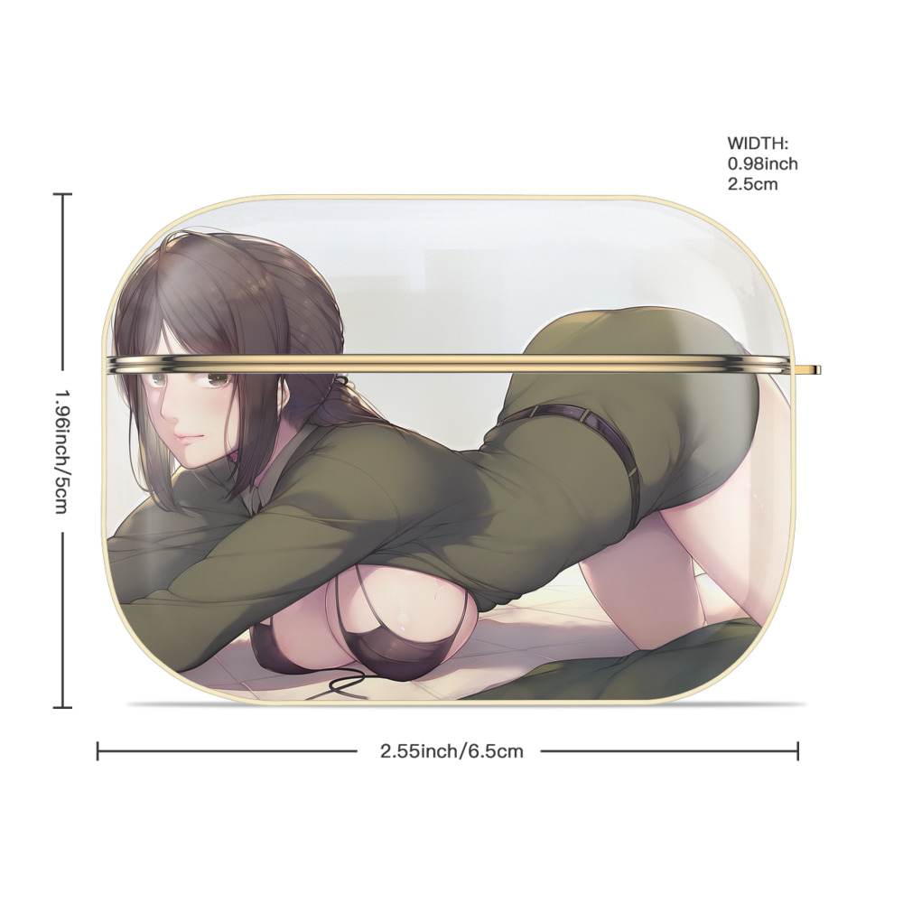 進撃の巨人 Attack on Titan 【AirPods Pro用】ハードシェル保護ケース｜耐衝撃・防指紋・カラビナ付き商品仕様
