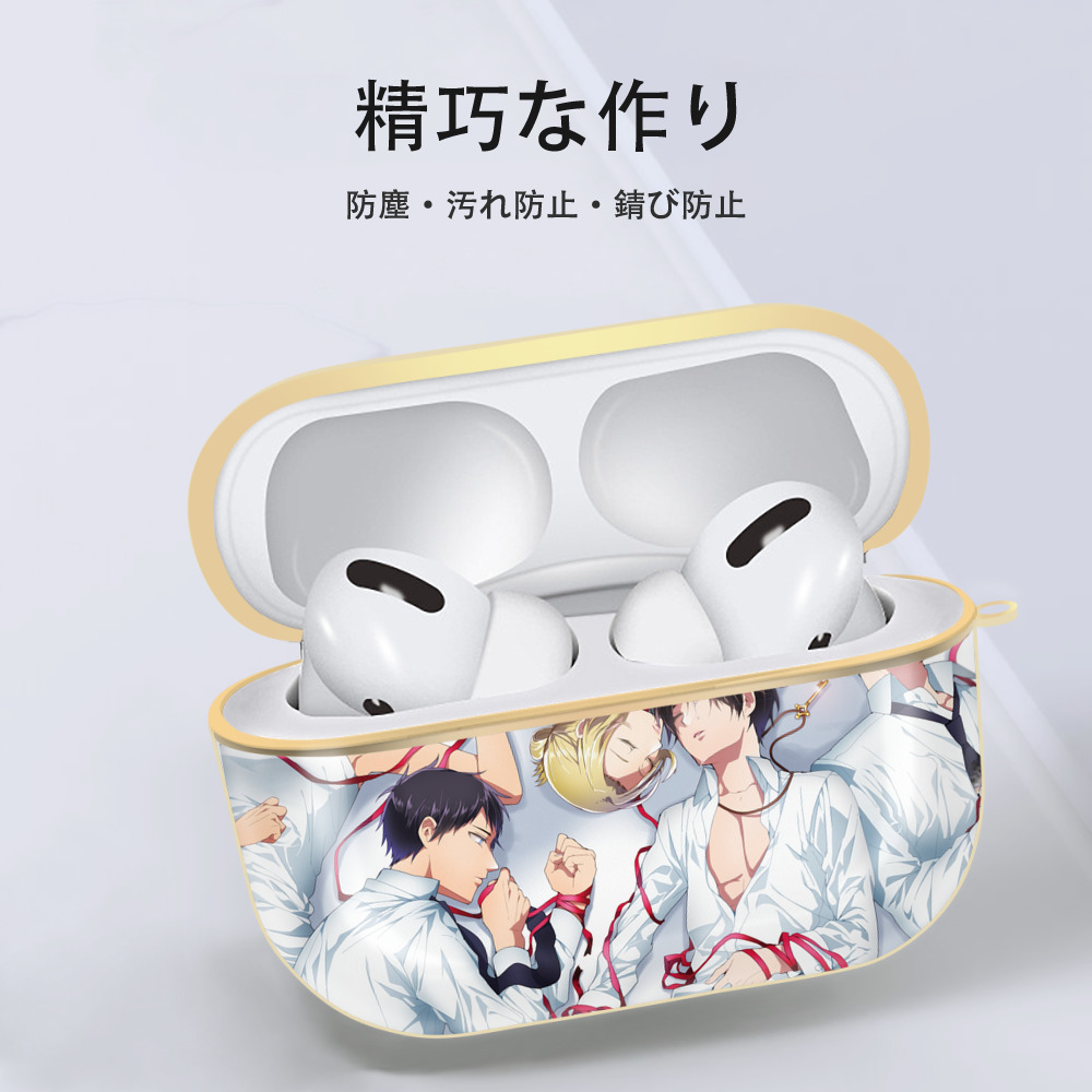 進撃の巨人 Attack on Titan 【AirPods Pro用】ハードシェル保護ケース｜耐衝撃・防指紋・カラビナ付き商品仕様