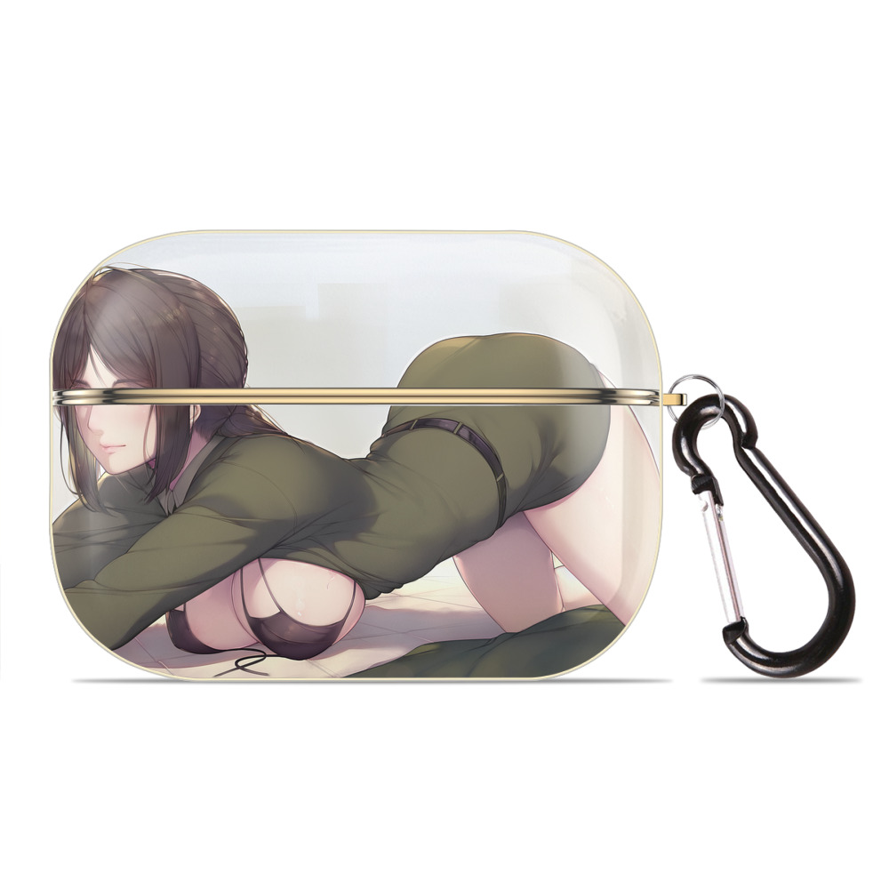 （画像用） 進撃の巨人 Attack on Titan 【AirPods Pro用】ハードシェル保護ケース｜耐衝撃・防指紋・カラビナ付き商品仕様