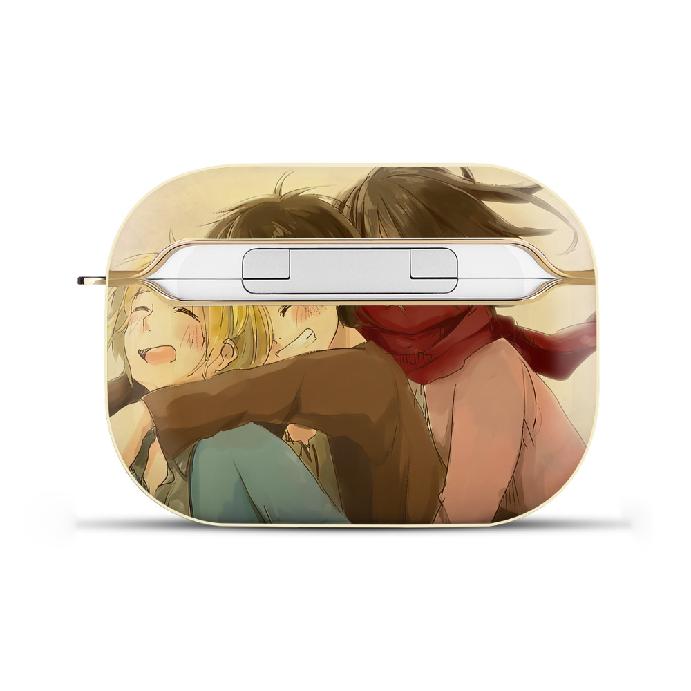 （画像用） 進撃の巨人 Attack on Titan 【AirPods Pro用】ハードシェル保護ケース｜耐衝撃・防指紋・カラビナ付き商品仕様
