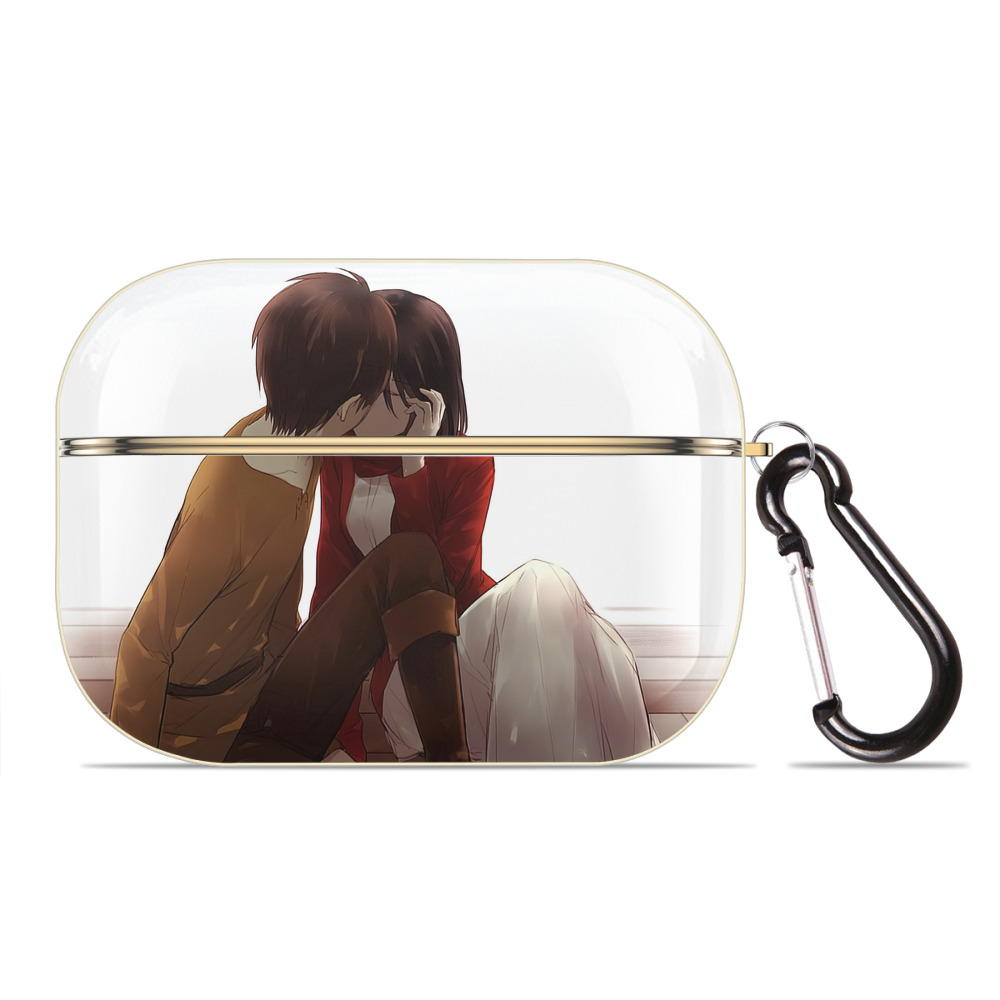 （画像用） 進撃の巨人 Attack on Titan 【AirPods Pro用】ハードシェル保護ケース｜耐衝撃・防指紋・カラビナ付き商品仕様