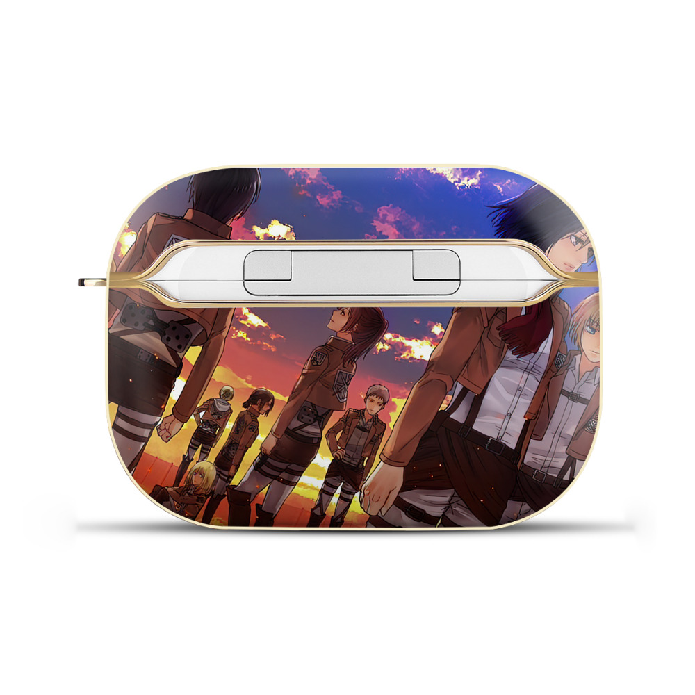 （画像用） 進撃の巨人 Attack on Titan 【AirPods Pro用】ハードシェル保護ケース｜耐衝撃・防指紋・カラビナ付き商品仕様