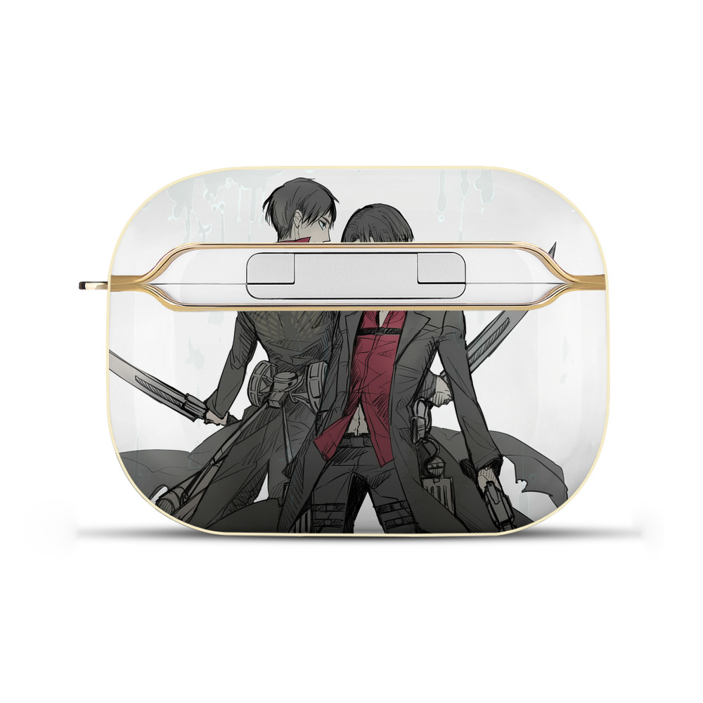 （画像用） 進撃の巨人 Attack on Titan 【AirPods Pro用】ハードシェル保護ケース｜耐衝撃・防指紋・カラビナ付き商品仕様