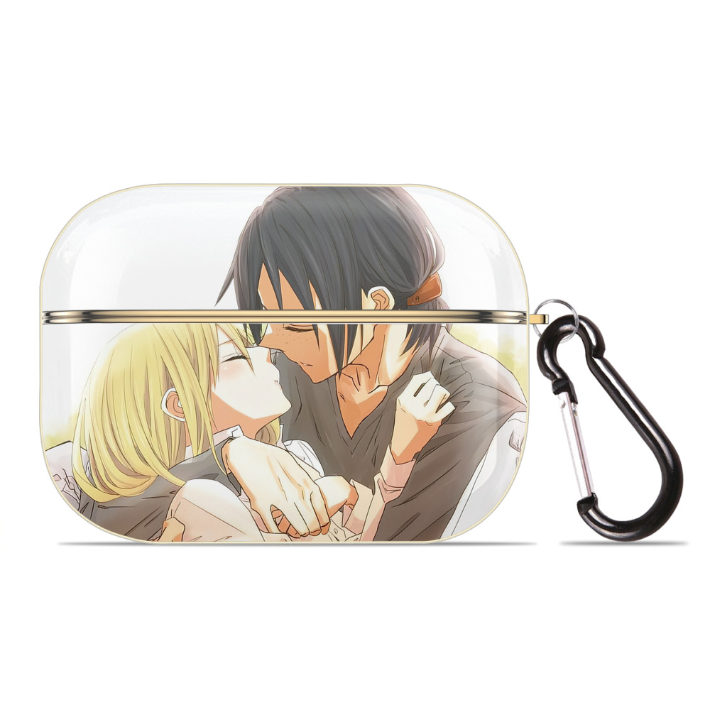 （画像用） 進撃の巨人 Attack on Titan 【AirPods Pro用】ハードシェル保護ケース｜耐衝撃・防指紋・カラビナ付き商品仕様