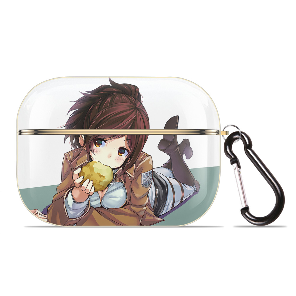 （画像用） 進撃の巨人 Attack on Titan 【AirPods Pro用】ハードシェル保護ケース｜耐衝撃・防指紋・カラビナ付き商品仕様