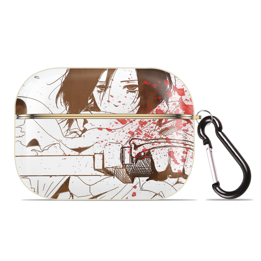 （画像用） 進撃の巨人 Attack on Titan 【AirPods Pro用】ハードシェル保護ケース｜耐衝撃・防指紋・カラビナ付き商品仕様