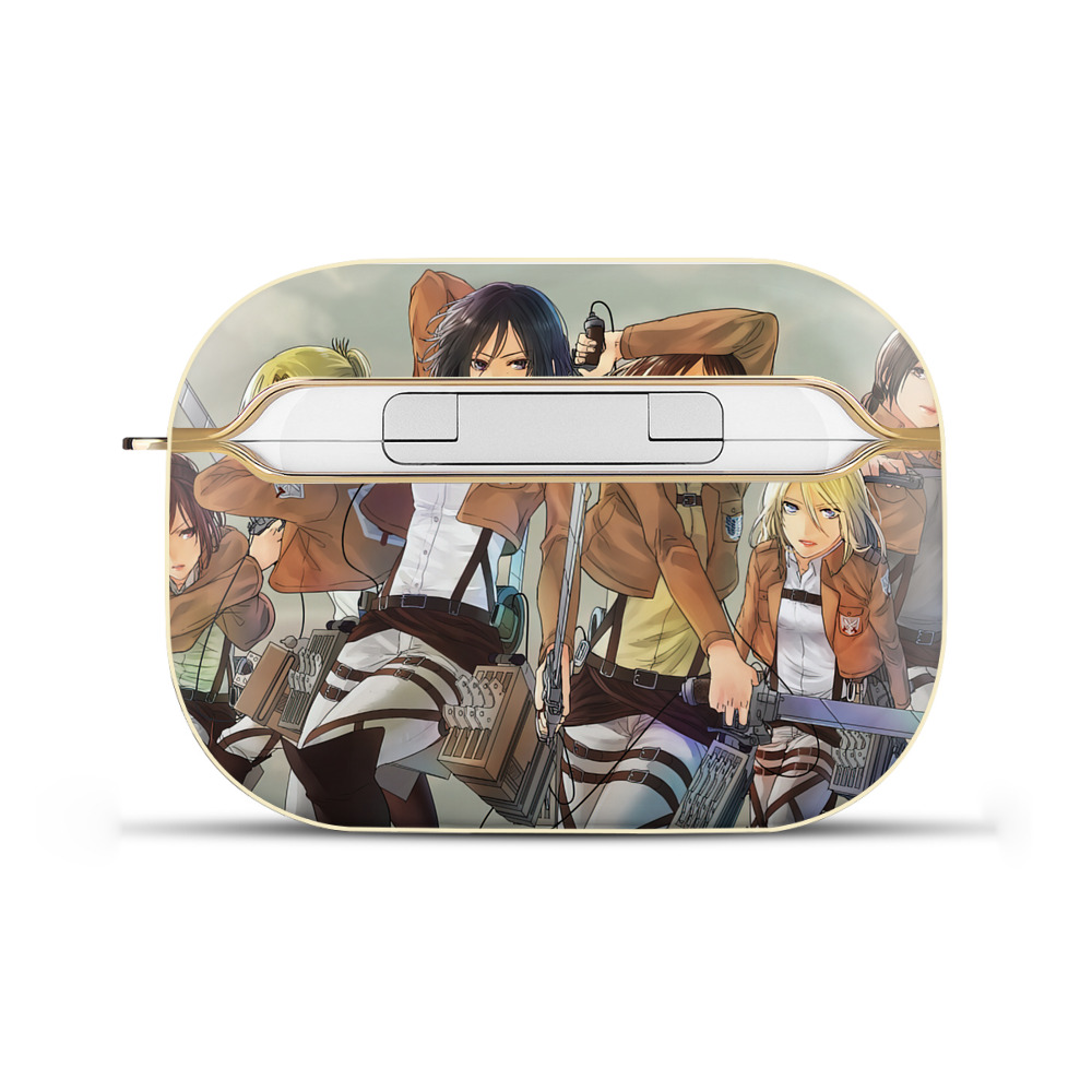 （画像用） 進撃の巨人 Attack on Titan 【AirPods Pro用】ハードシェル保護ケース｜耐衝撃・防指紋・カラビナ付き商品仕様