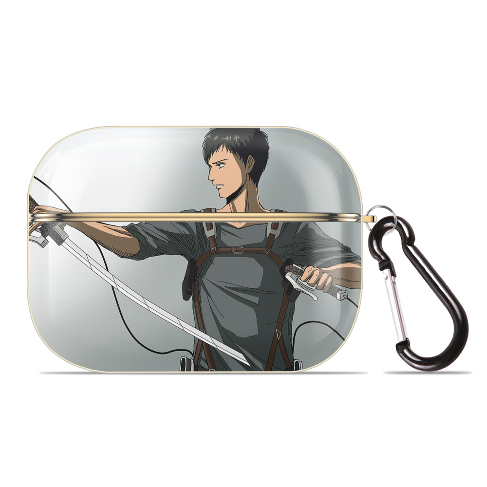 （画像用） 進撃の巨人 Attack on Titan 【AirPods Pro用】ハードシェル保護ケース｜耐衝撃・防指紋・カラビナ付き商品仕様