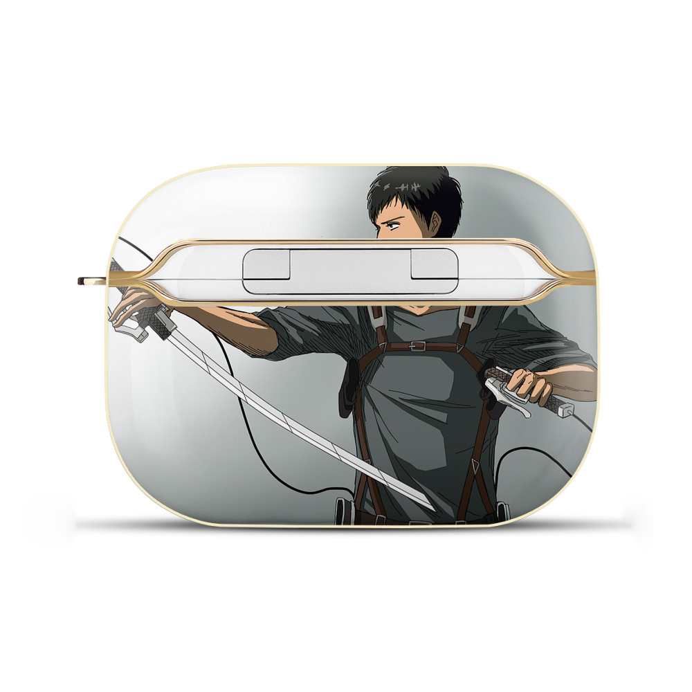 （画像用） 進撃の巨人 Attack on Titan 【AirPods Pro用】ハードシェル保護ケース｜耐衝撃・防指紋・カラビナ付き商品仕様