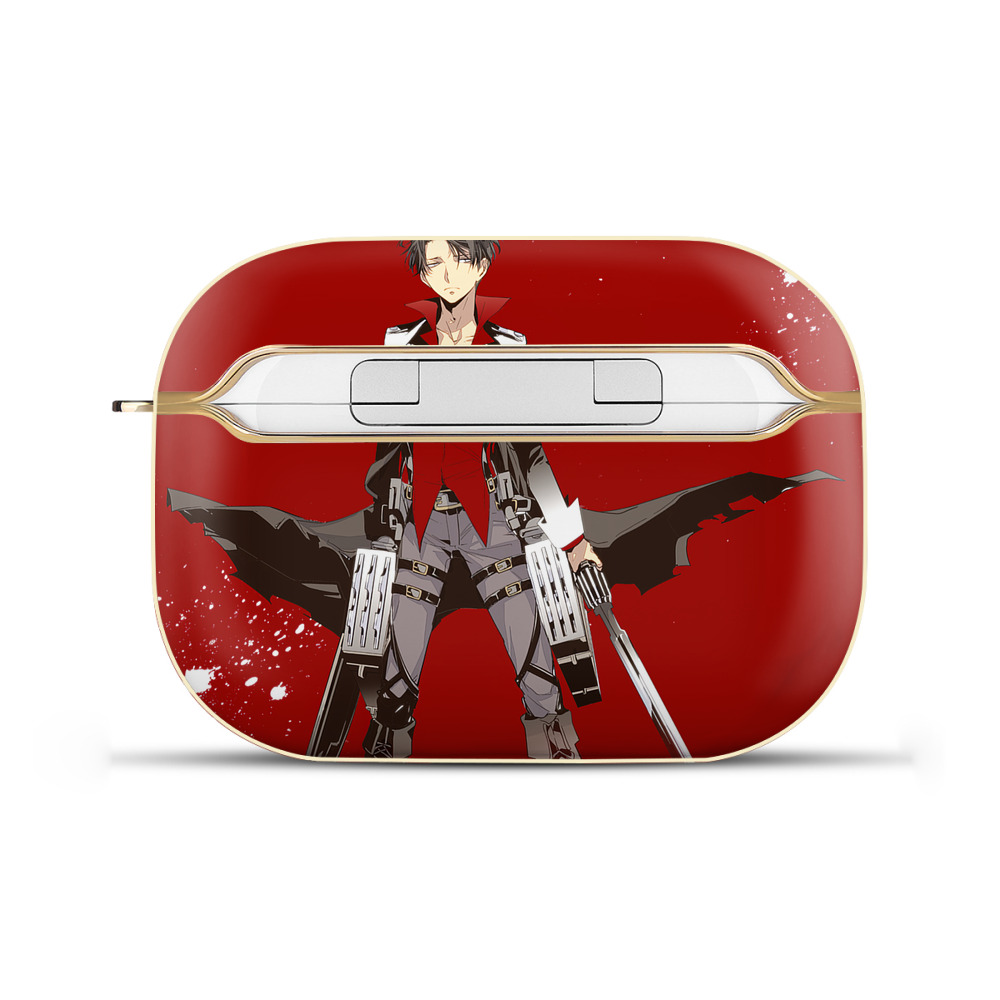 （画像用） 進撃の巨人 Attack on Titan 【AirPods Pro用】ハードシェル保護ケース｜耐衝撃・防指紋・カラビナ付き商品仕様