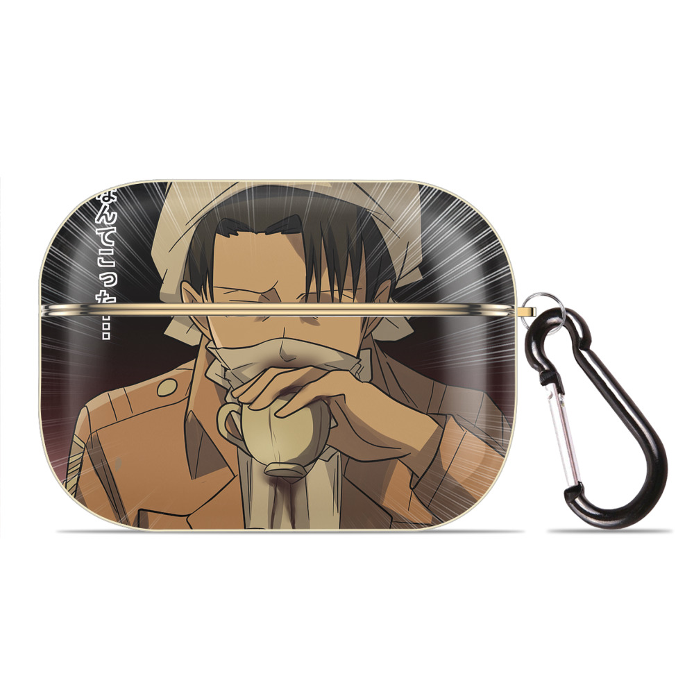 （画像用） 進撃の巨人 Attack on Titan 【AirPods Pro用】ハードシェル保護ケース｜耐衝撃・防指紋・カラビナ付き商品仕様