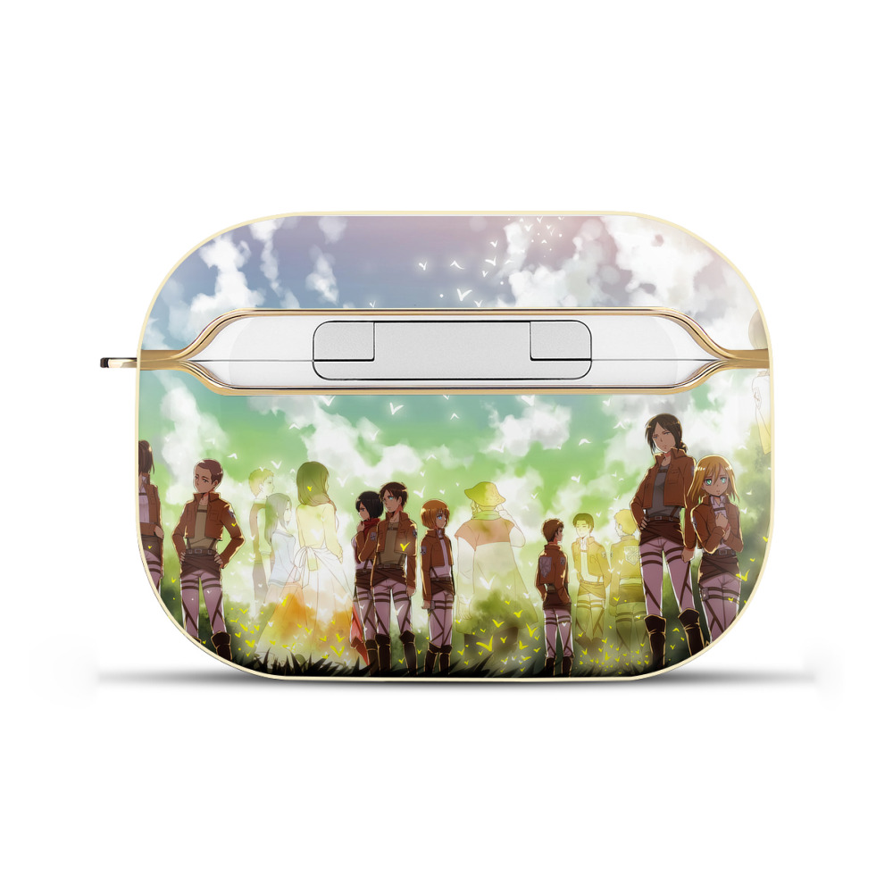 （画像用） 進撃の巨人 Attack on Titan 【AirPods Pro用】ハードシェル保護ケース｜耐衝撃・防指紋・カラビナ付き商品仕様