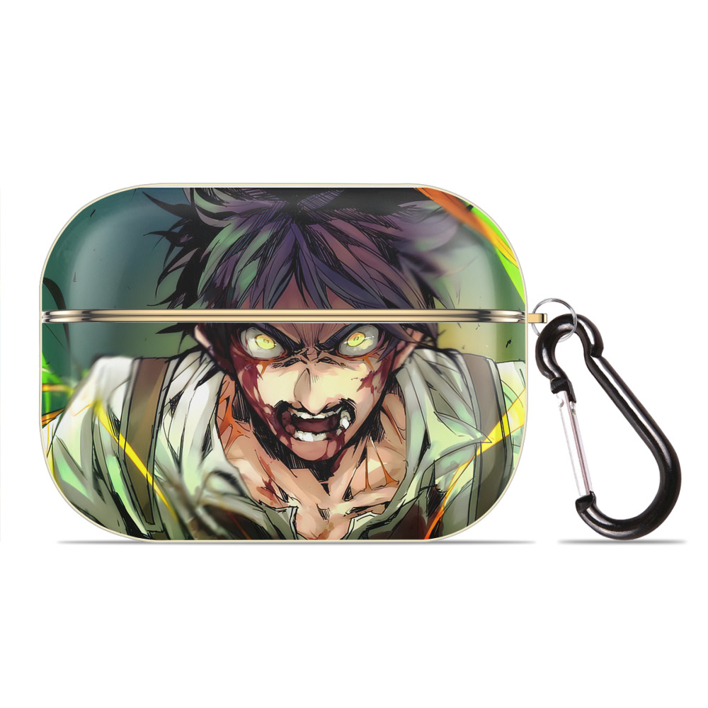 （画像用） 進撃の巨人 Attack on Titan 【AirPods Pro用】ハードシェル保護ケース｜耐衝撃・防指紋・カラビナ付き商品仕様