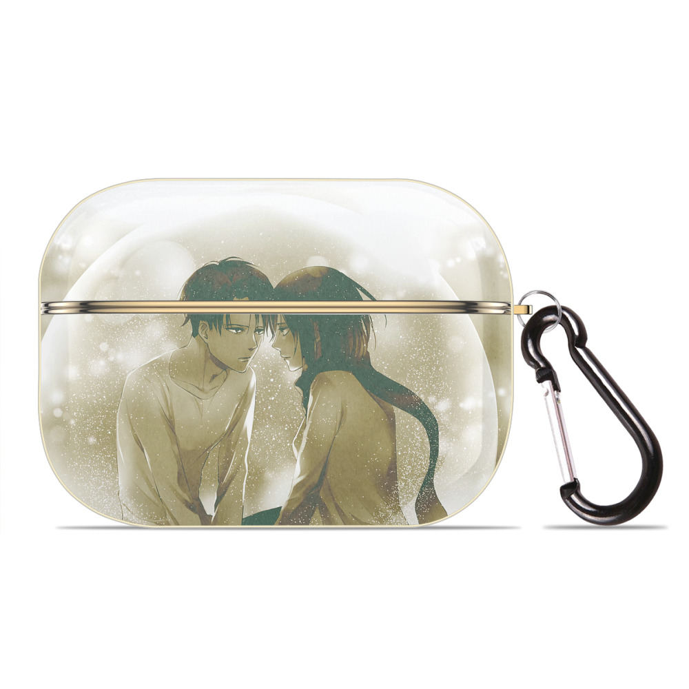 （画像用） 進撃の巨人 Attack on Titan 【AirPods Pro用】ハードシェル保護ケース｜耐衝撃・防指紋・カラビナ付き商品仕様