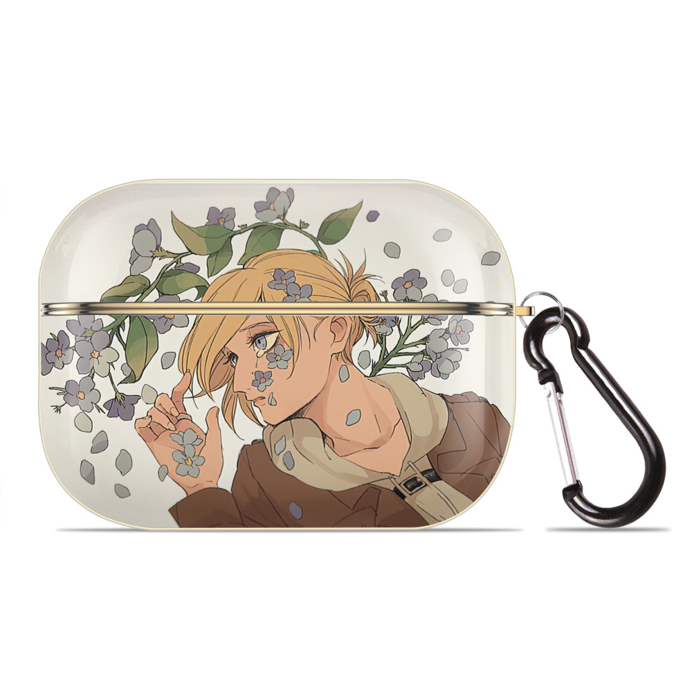 （画像用） 進撃の巨人 Attack on Titan 【AirPods Pro用】ハードシェル保護ケース｜耐衝撃・防指紋・カラビナ付き商品仕様