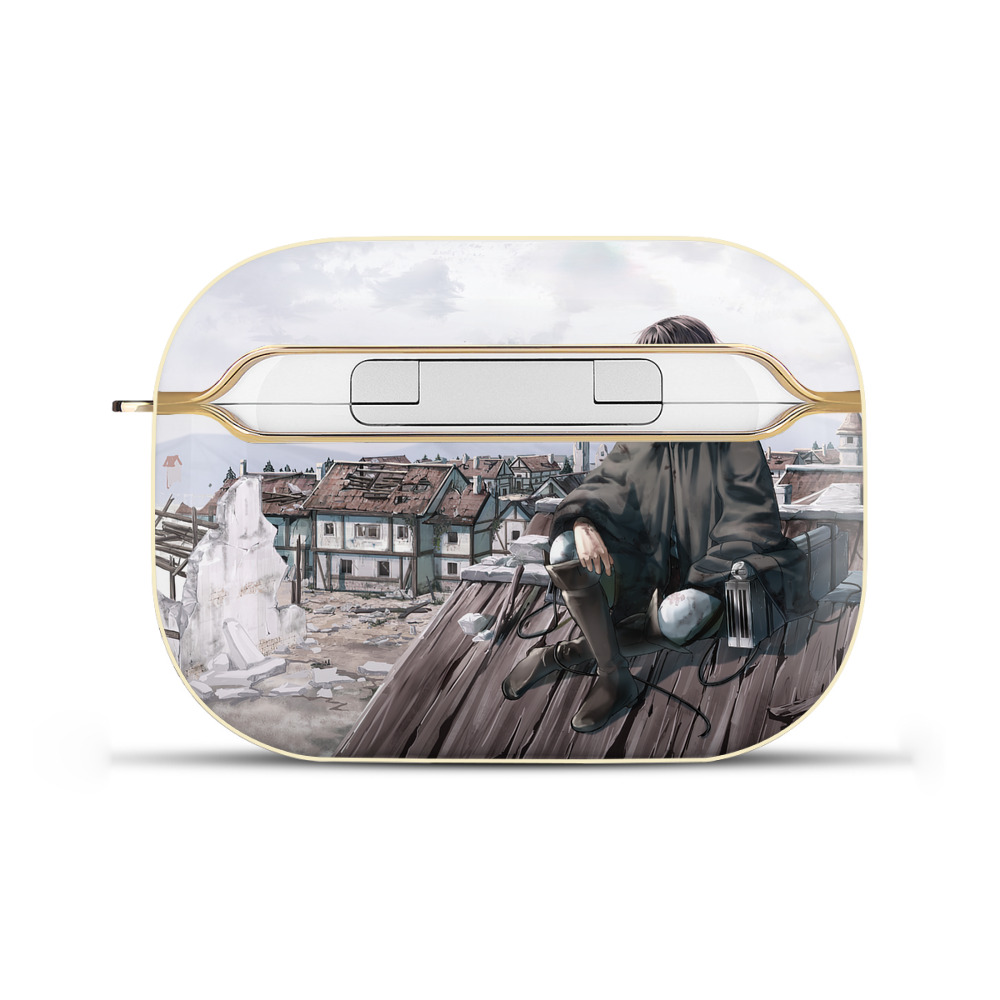 （画像用） 進撃の巨人 Attack on Titan 【AirPods Pro用】ハードシェル保護ケース｜耐衝撃・防指紋・カラビナ付き商品仕様