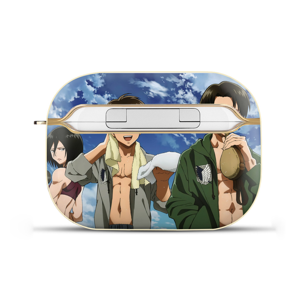 （画像用） 進撃の巨人 Attack on Titan 【AirPods Pro用】ハードシェル保護ケース｜耐衝撃・防指紋・カラビナ付き商品仕様