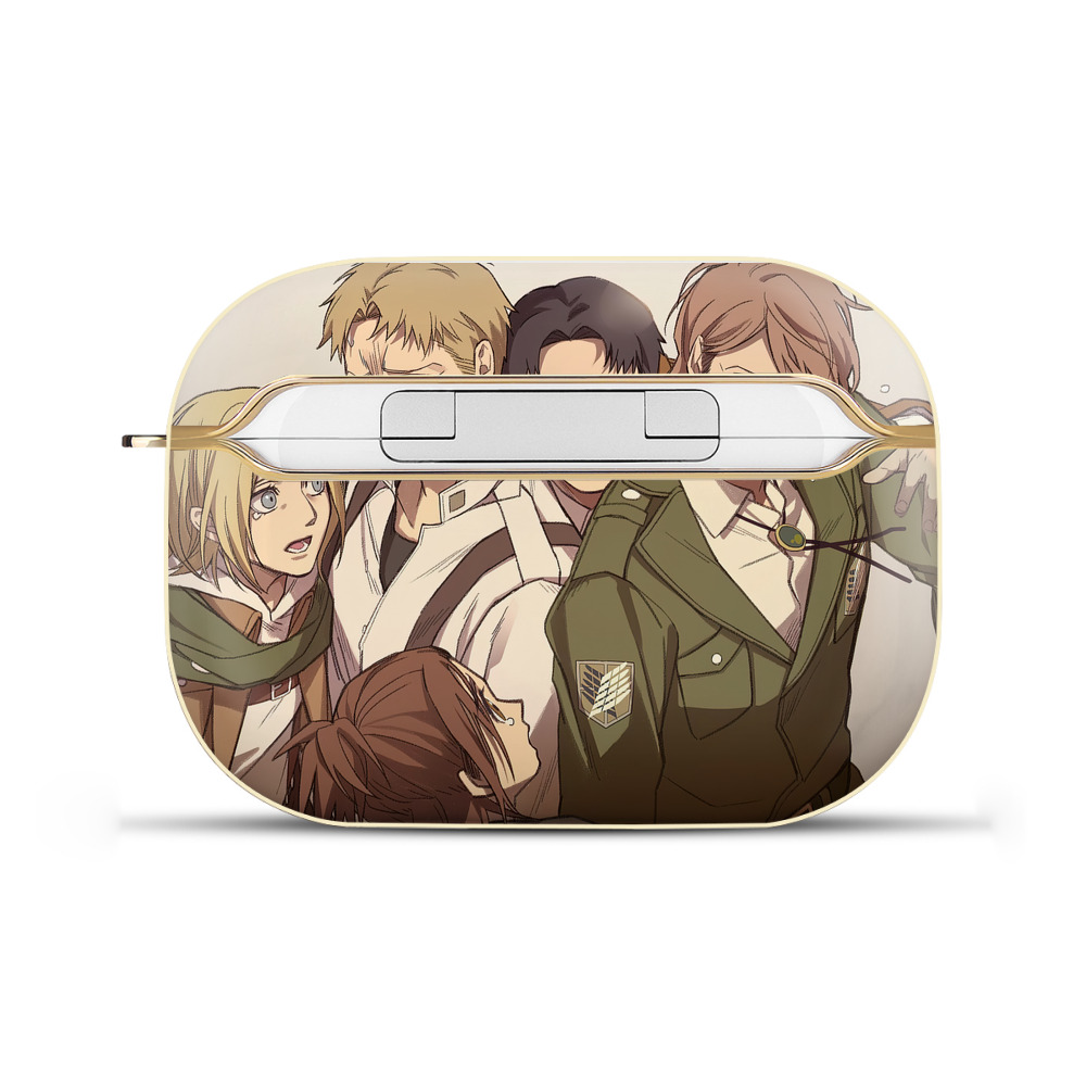 （画像用） 進撃の巨人 Attack on Titan 【AirPods Pro用】ハードシェル保護ケース｜耐衝撃・防指紋・カラビナ付き商品仕様
