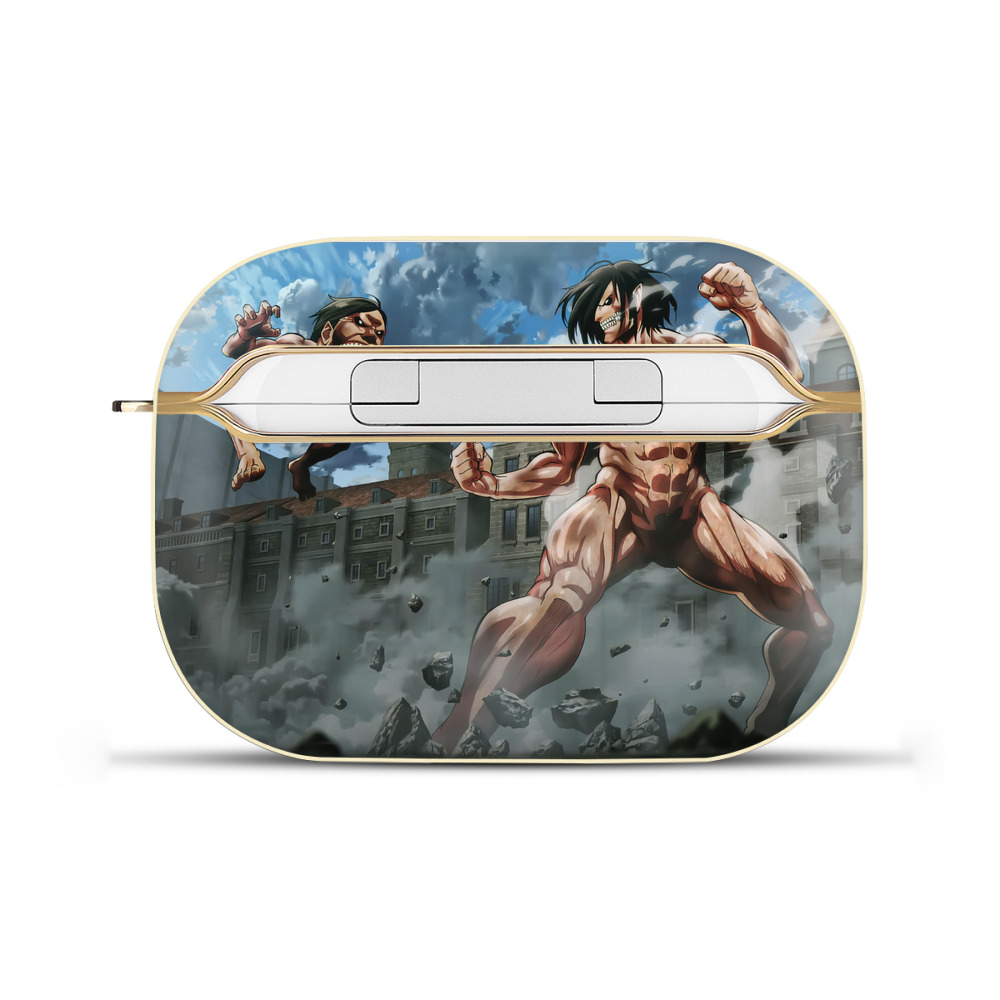 （画像用） 進撃の巨人 Attack on Titan 【AirPods Pro用】ハードシェル保護ケース｜耐衝撃・防指紋・カラビナ付き商品仕様