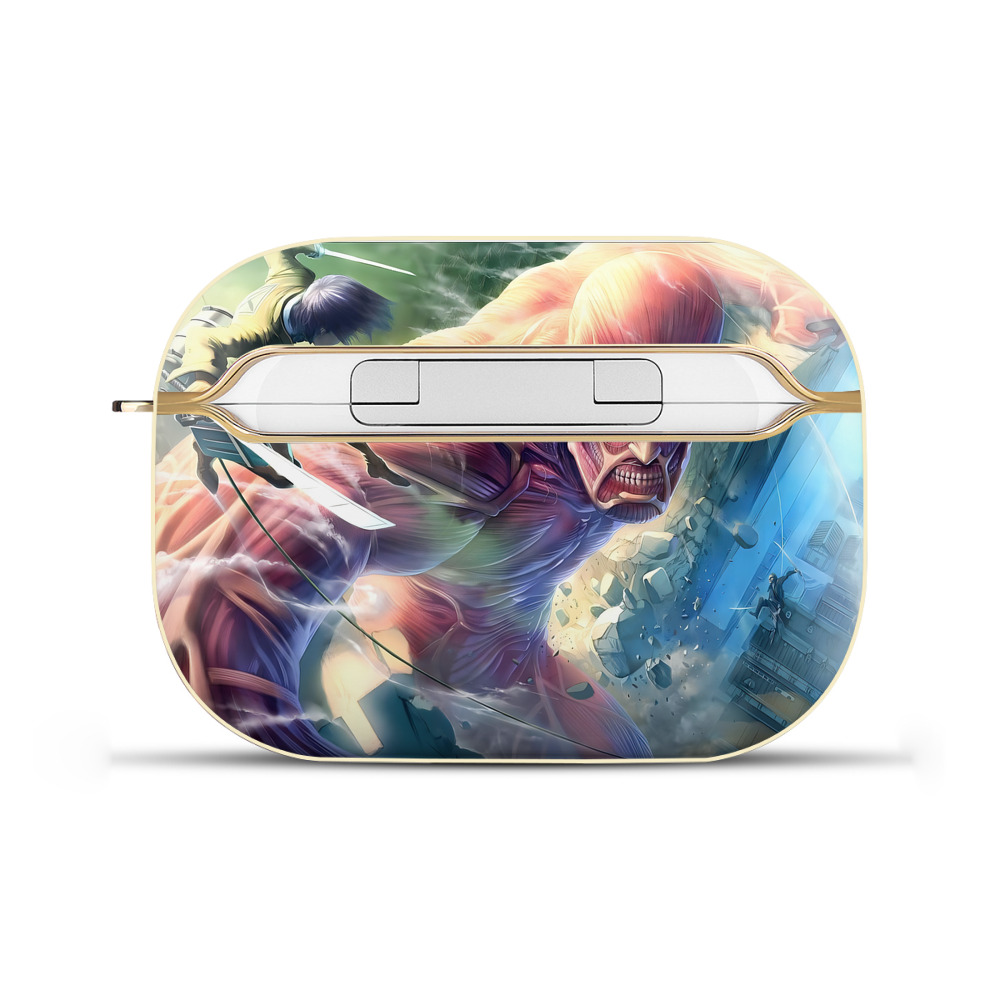 （画像用） 進撃の巨人 Attack on Titan 【AirPods Pro用】ハードシェル保護ケース｜耐衝撃・防指紋・カラビナ付き商品仕様
