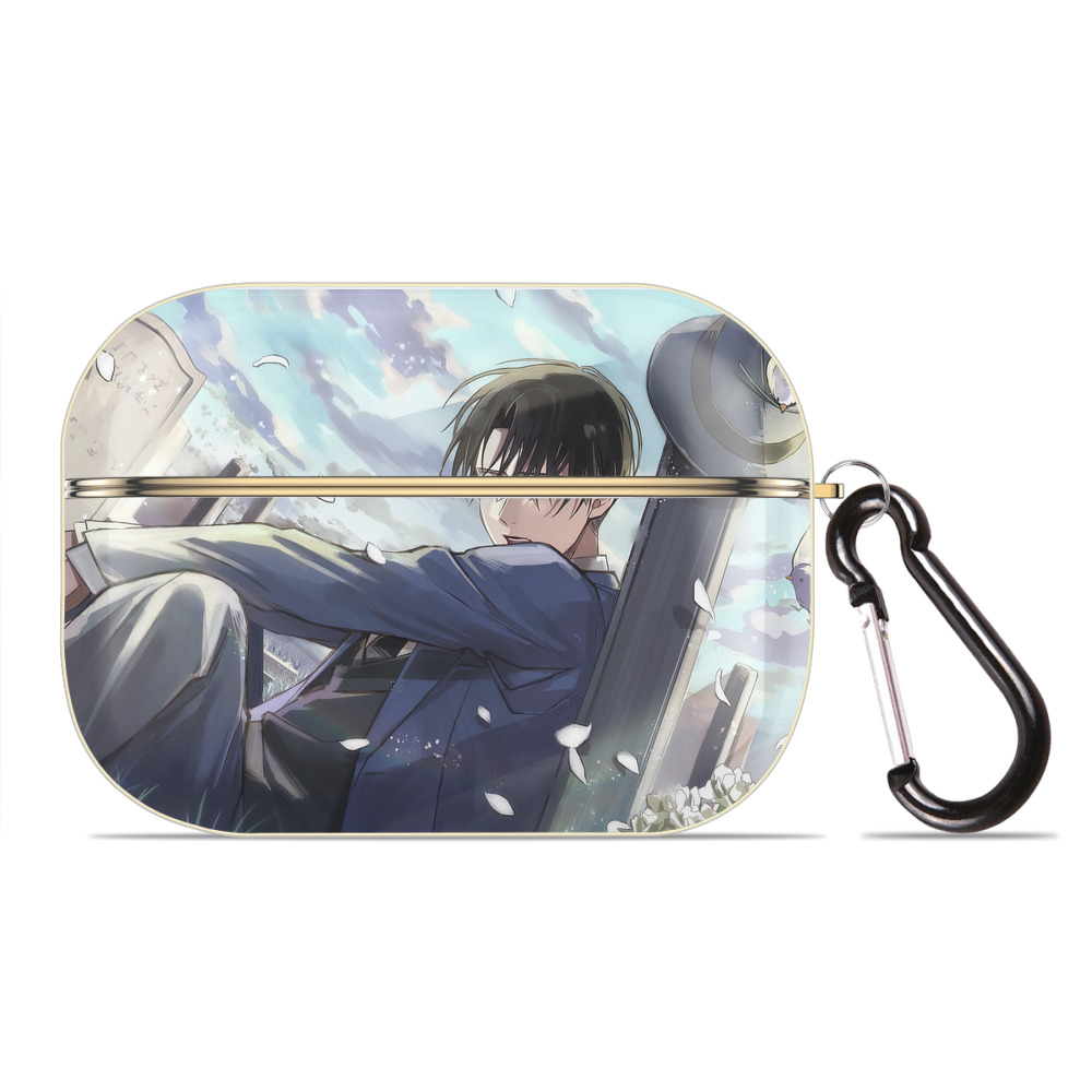 （画像用） 進撃の巨人 Attack on Titan 【AirPods Pro用】ハードシェル保護ケース｜耐衝撃・防指紋・カラビナ付き商品仕様