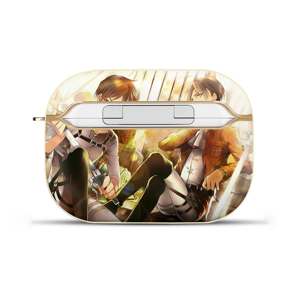 （画像用） 進撃の巨人 Attack on Titan 【AirPods Pro用】ハードシェル保護ケース｜耐衝撃・防指紋・カラビナ付き商品仕様