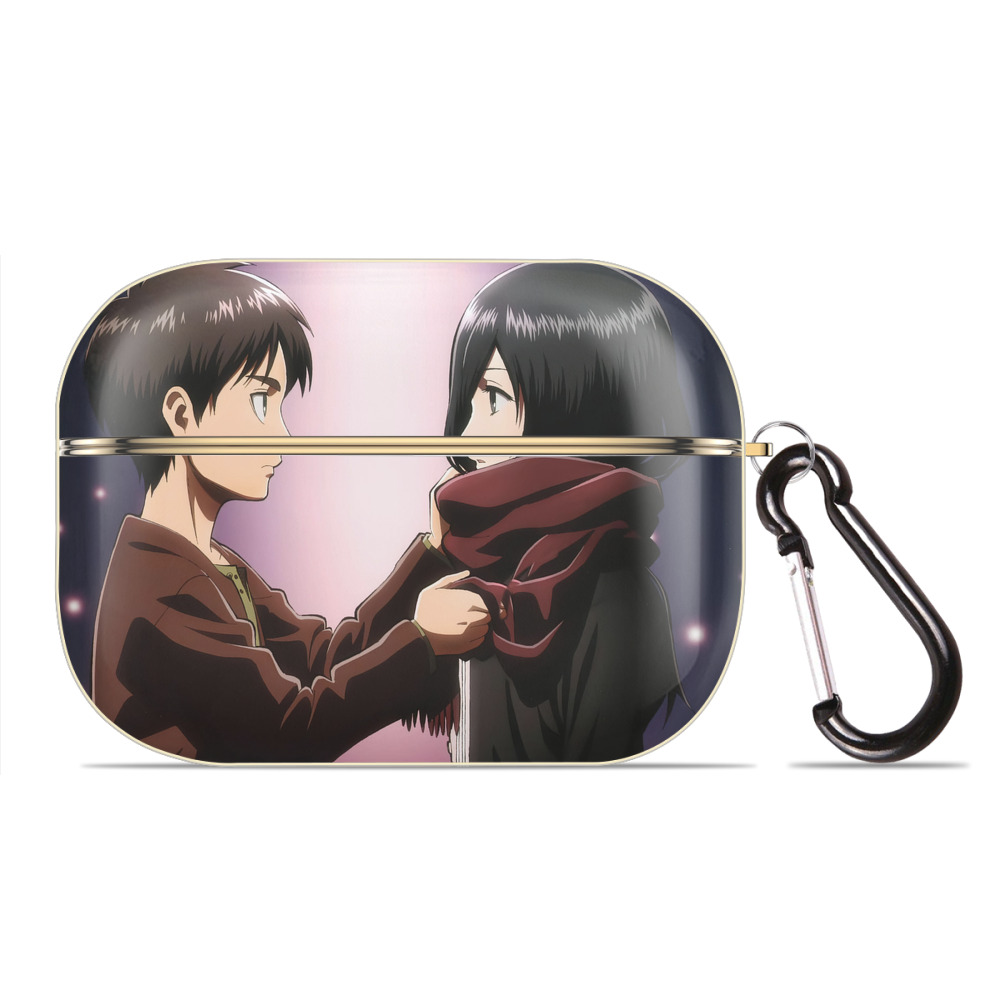 （画像用） 進撃の巨人 Attack on Titan 【AirPods Pro用】ハードシェル保護ケース｜耐衝撃・防指紋・カラビナ付き商品仕様