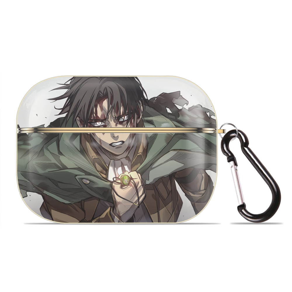 （画像用） 進撃の巨人 Attack on Titan 【AirPods Pro用】ハードシェル保護ケース｜耐衝撃・防指紋・カラビナ付き商品仕様