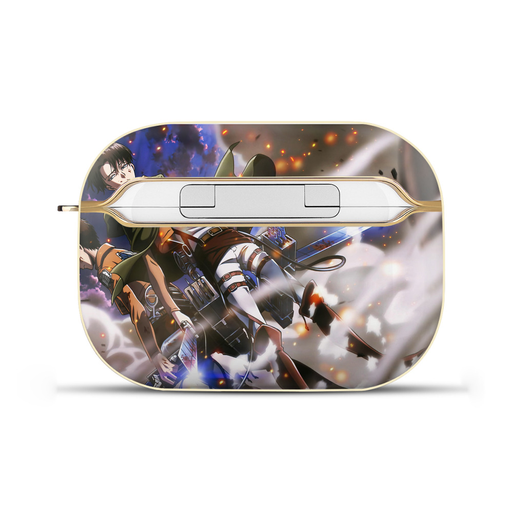（画像用） 進撃の巨人 Attack on Titan 【AirPods Pro用】ハードシェル保護ケース｜耐衝撃・防指紋・カラビナ付き商品仕様