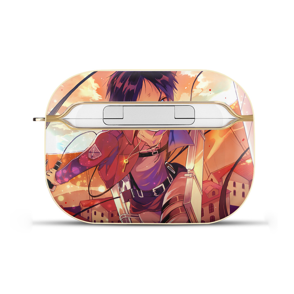（画像用） 進撃の巨人 Attack on Titan 【AirPods Pro用】ハードシェル保護ケース｜耐衝撃・防指紋・カラビナ付き商品仕様