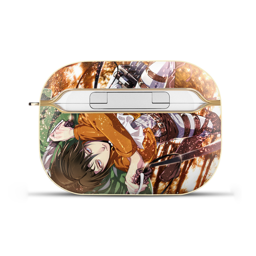 （画像用） 進撃の巨人 Attack on Titan 【AirPods Pro用】ハードシェル保護ケース｜耐衝撃・防指紋・カラビナ付き商品仕様