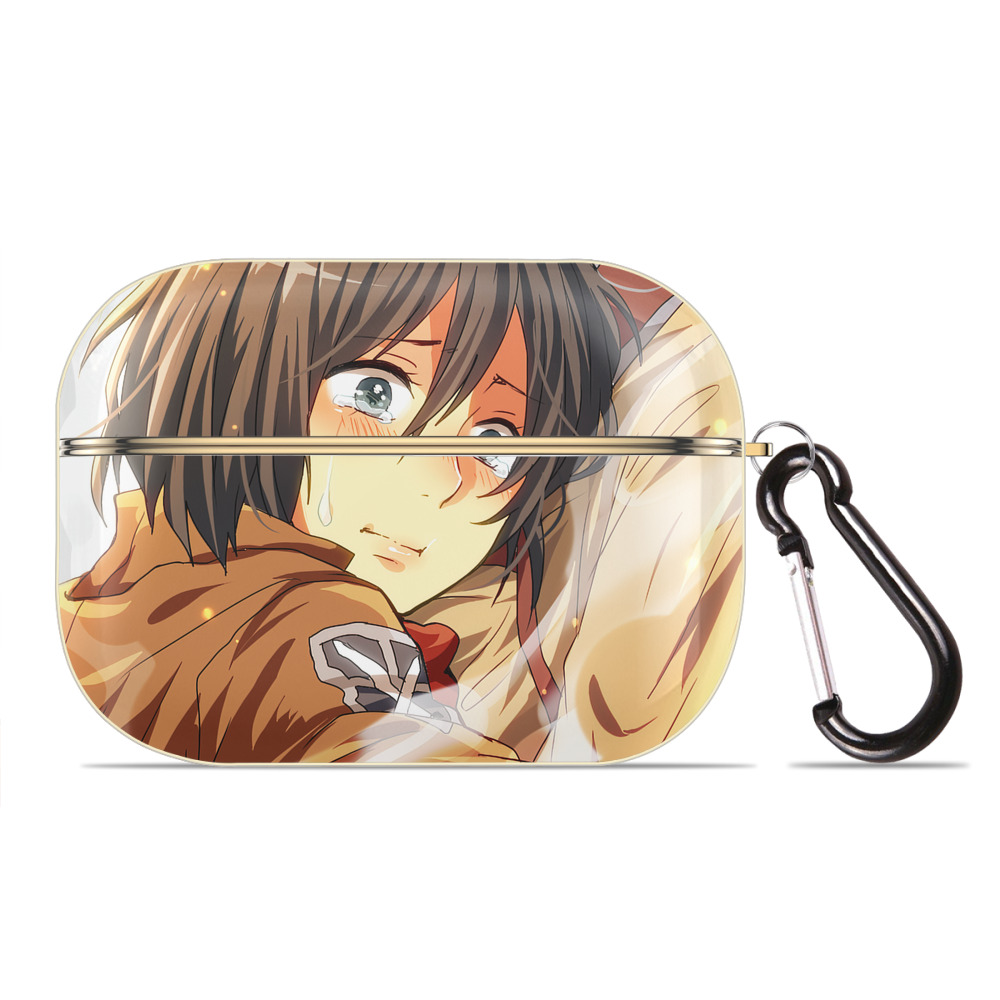（画像用） 進撃の巨人 Attack on Titan 【AirPods Pro用】ハードシェル保護ケース｜耐衝撃・防指紋・カラビナ付き商品仕様