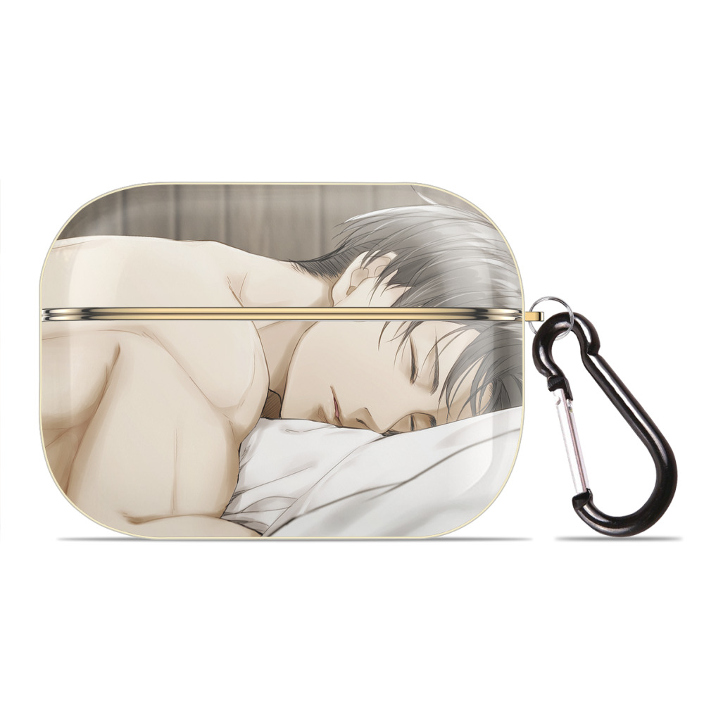 （画像用） 進撃の巨人 Attack on Titan 【AirPods Pro用】ハードシェル保護ケース｜耐衝撃・防指紋・カラビナ付き商品仕様