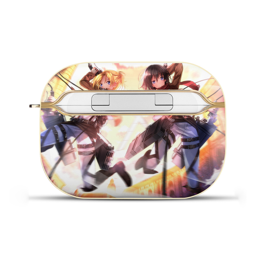 （画像用） 進撃の巨人 Attack on Titan 【AirPods Pro用】ハードシェル保護ケース｜耐衝撃・防指紋・カラビナ付き商品仕様