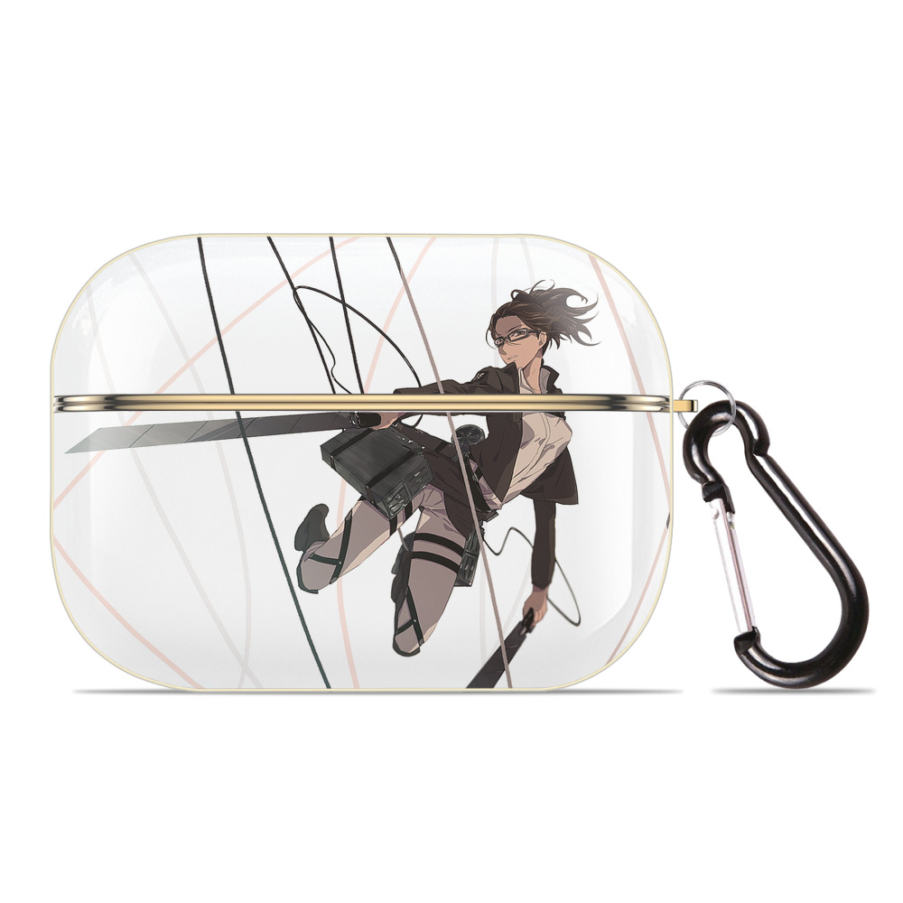 （画像用） 進撃の巨人 Attack on Titan 【AirPods Pro用】ハードシェル保護ケース｜耐衝撃・防指紋・カラビナ付き商品仕様