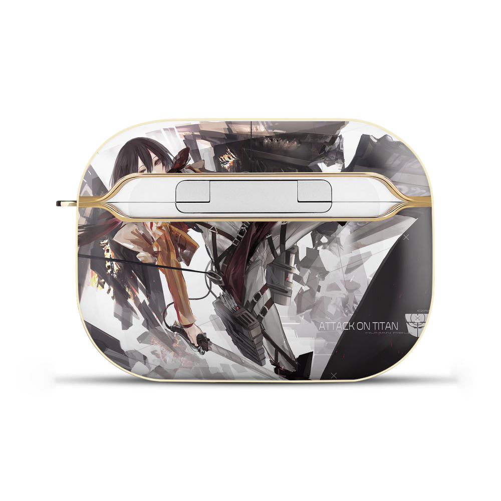 （画像用） 進撃の巨人 Attack on Titan 【AirPods Pro用】ハードシェル保護ケース｜耐衝撃・防指紋・カラビナ付き商品仕様
