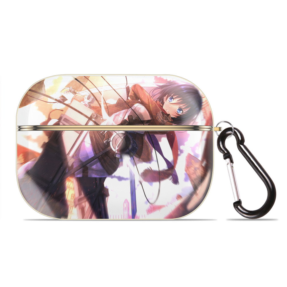 （画像用） 進撃の巨人 Attack on Titan 【AirPods Pro用】ハードシェル保護ケース｜耐衝撃・防指紋・カラビナ付き商品仕様
