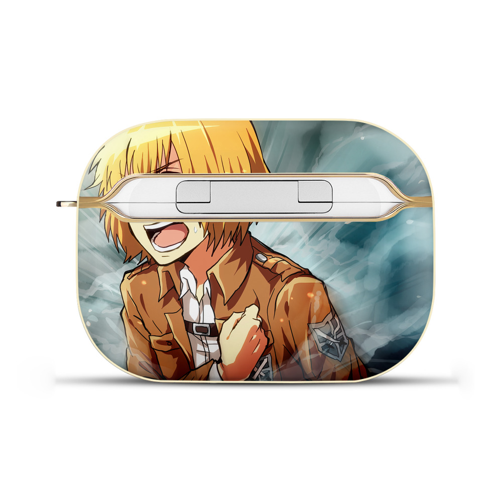 （画像用） 進撃の巨人 Attack on Titan 【AirPods Pro用】ハードシェル保護ケース｜耐衝撃・防指紋・カラビナ付き商品仕様