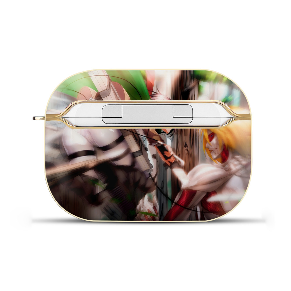 （画像用） 進撃の巨人 Attack on Titan 【AirPods Pro用】ハードシェル保護ケース｜耐衝撃・防指紋・カラビナ付き商品仕様