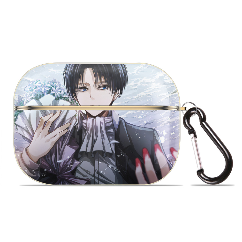（画像用） 進撃の巨人 Attack on Titan 【AirPods Pro用】ハードシェル保護ケース｜耐衝撃・防指紋・カラビナ付き商品仕様