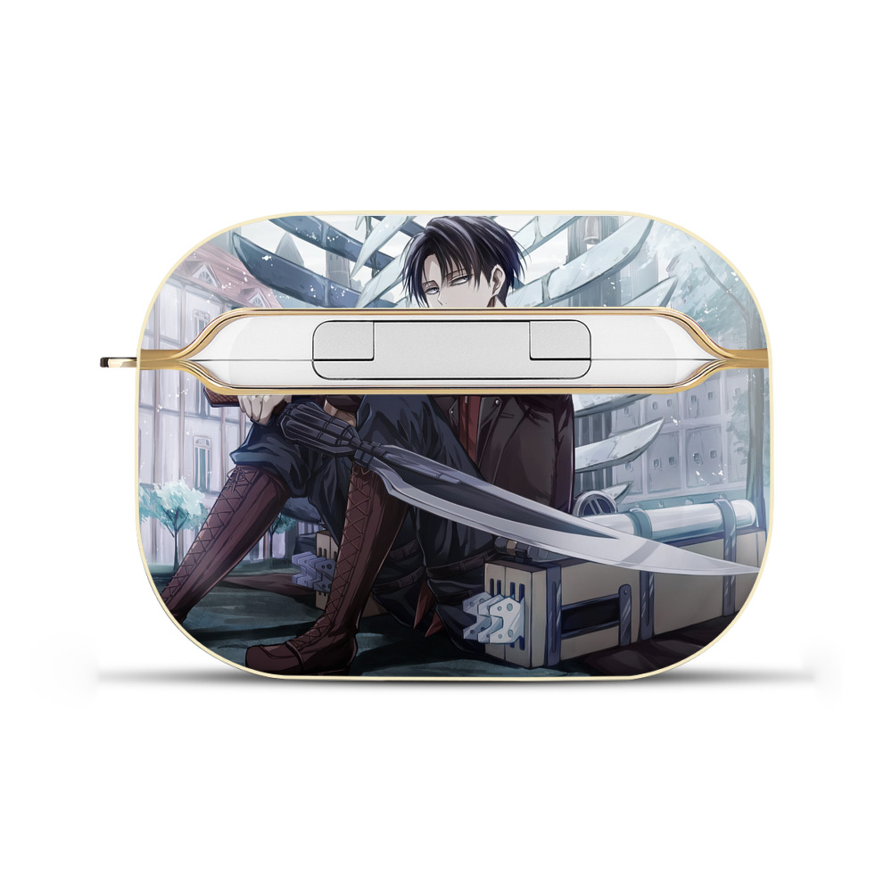 （画像用） 進撃の巨人 Attack on Titan 【AirPods Pro用】ハードシェル保護ケース｜耐衝撃・防指紋・カラビナ付き商品仕様