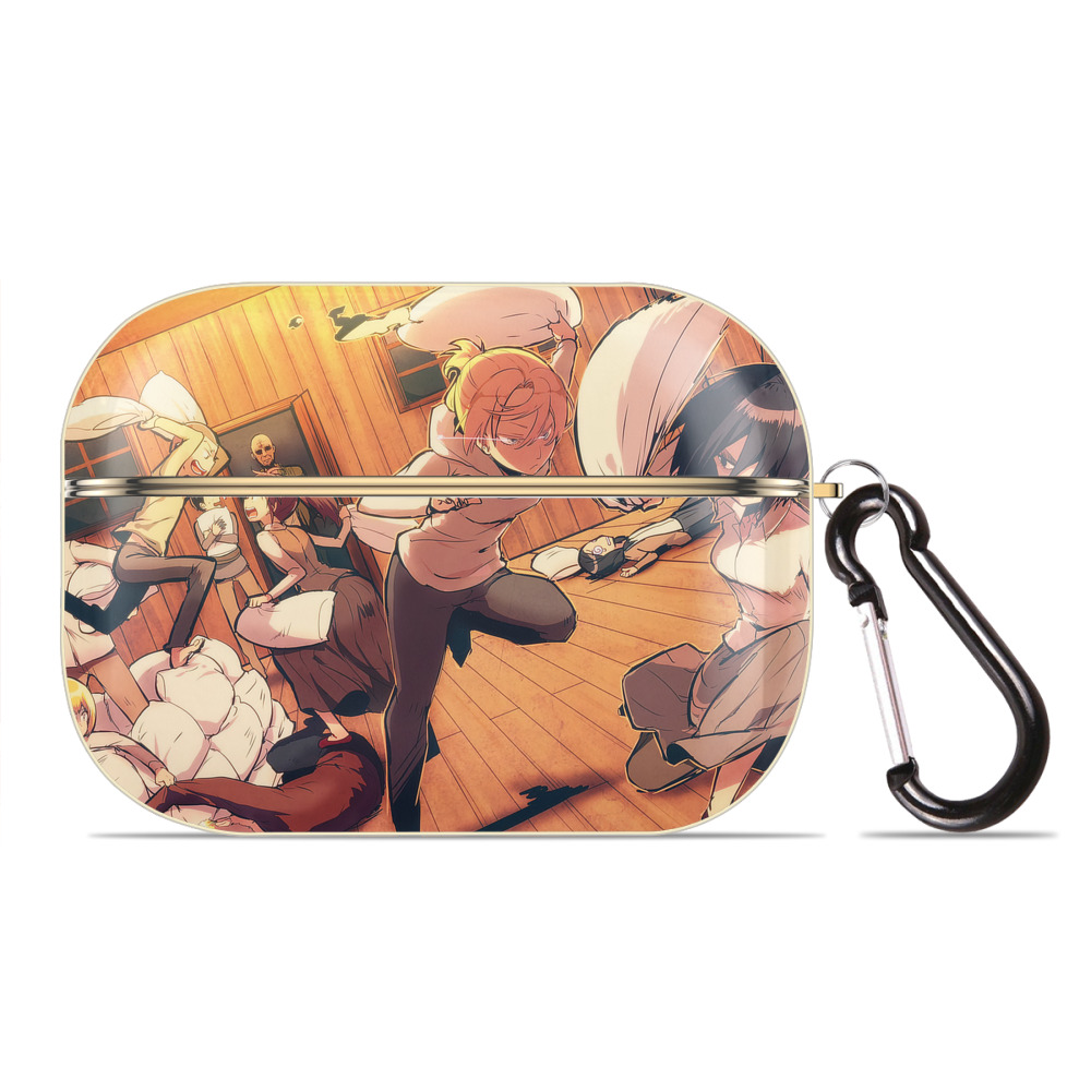 （画像用） 進撃の巨人 Attack on Titan 【AirPods Pro用】ハードシェル保護ケース｜耐衝撃・防指紋・カラビナ付き商品仕様