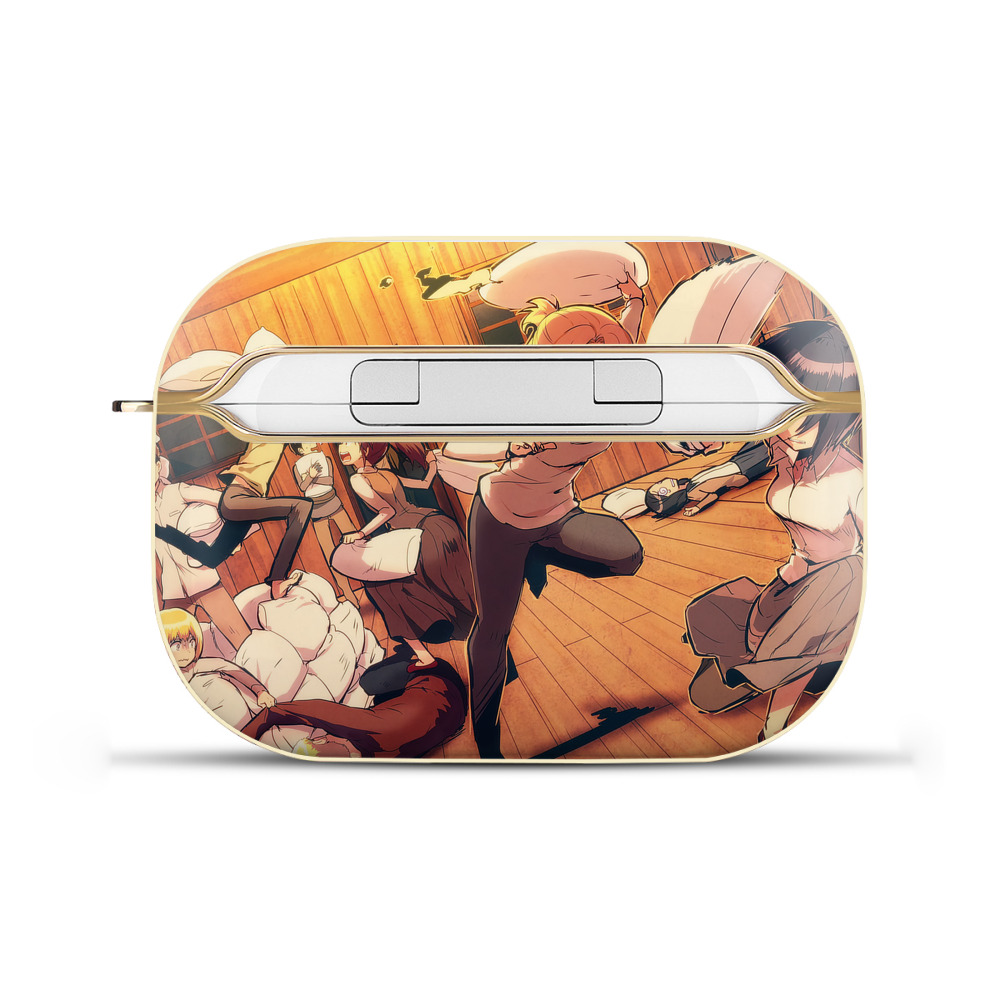 （画像用） 進撃の巨人 Attack on Titan 【AirPods Pro用】ハードシェル保護ケース｜耐衝撃・防指紋・カラビナ付き商品仕様